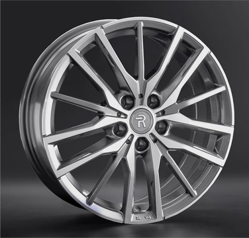 Диски Replay HV85 7 х 18 5*114,3 Et: 37 Dia: 66.6 серый с полировкой