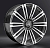 Диски LS Forged FG16 9.5 х 22 5*120 Et: 49 Dia: 72.6 черный полностью полированный