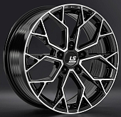 Диски LS wheels FlowForming RC108 7.5 х 17 5*112 Et: 40 Dia: 66.6 черный полностью полированный