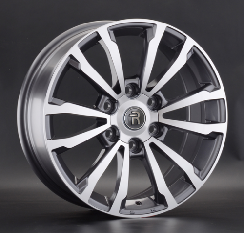 Диски Replay TY263 7.5 х 17 6*139,7 Et: 25 Dia: 106.1 серый с полировкой