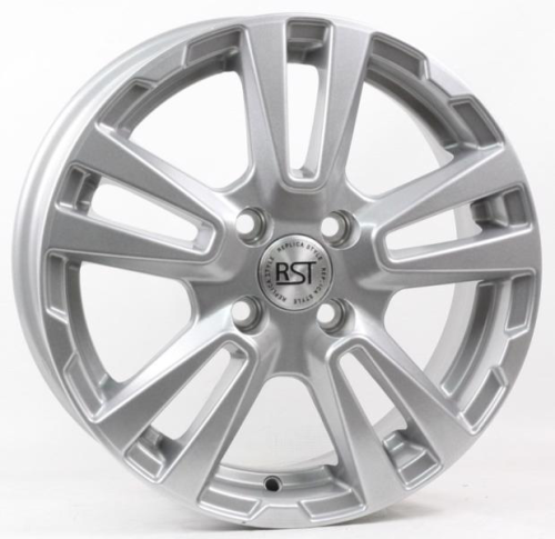 Диски RST  R065 6 х 15 4*100 Et: 48 Dia: 54.1 серебро с полированным ободом