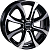 Диски AERO V2110 6 х 15 4*98 Et: 35 Dia: 58.6 черный с проточкой глянцевый
