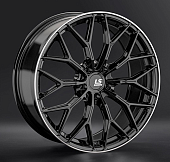 Диски LS wheels FlowForming RC69 8.5 х 19 5*112 Et: 25 Dia: 66.6 черный с полированным ободом