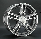 Диски LS wheels LS215 6.5 х 16 5*139,7 Et: 40 Dia: 98 серый с полировкой