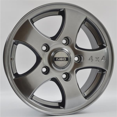 Диски Tech Line 641 7 х 16 5*139,7 Et: 35 Dia: 98 серый