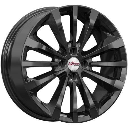 Диски iFree Андерсен 7 х 17 4*100 Et: 45 Dia: 67.1 черный матовый