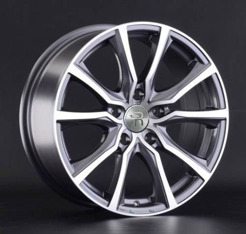 Диски Replay A145 8 х 18 5*112 Et: 39 Dia: 66.6 серый с полировкой