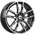Диски Wheels UP Up121 7 х 17 5*114,3 Et: 40 Dia: 66.1 черный с проточкой глянцевый