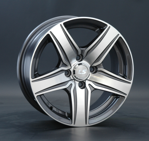 Диски LS wheels LS230 7 х 17 5*112 Et: 45 Dia: 57.1 серый с полировкой
