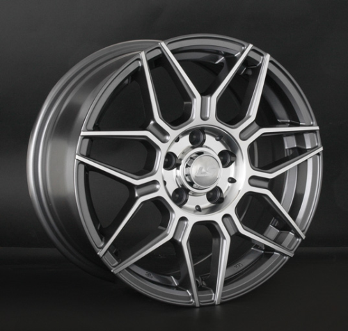Диски LS wheels LS 785 7.5 х 17 5*108 Et: 50 Dia: 63.3 серый с полировкой
