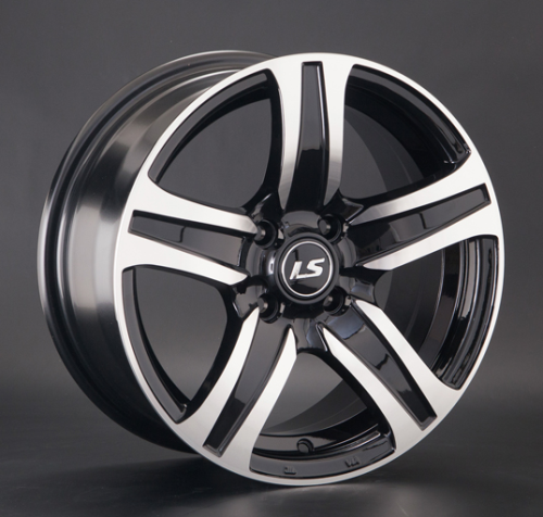 Диски LS wheels LS145 6.5 х 15 5*100 Et: 38 Dia: 57.1 черный полностью полированный
