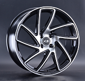 Диски LS wheels 1054 7.5 х 17 5*114,3 Et: 45 Dia: 67.1 черный полностью полированный
