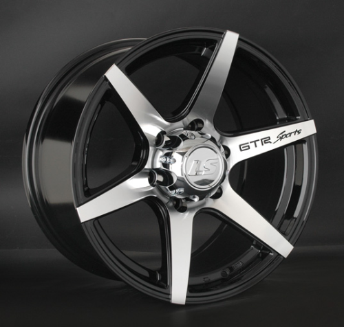 Диски LS wheels LS800 9 х 18 6*139,7 Et: 25 Dia: 106.1 черный матовый