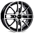 Диски AERO V2173 5.5 х 14 4*108 Et: 45 Dia: 63.4 черный с проточкой глянцевый