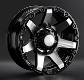 Диски LS wheels LS873 7 х 15 6*139,7 Et: 10 Dia: 106.1 черный полностью полированный
