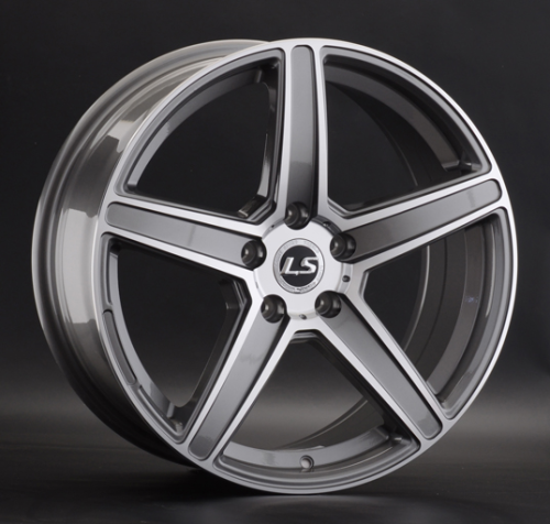 Диски LS wheels LS 922 8 х 18 5*114,3 Et: 40 Dia: 73.1 серый с полировкой