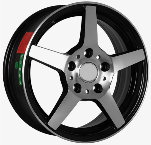 Диски Megami AF-07 6 х 15 5*100 Et: 40 Dia: 57.1 черный полностью полированный