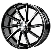 Диски VSN CVT 7.5 х 17 4*100 Et: 38 Dia: 73.1 черный матовый