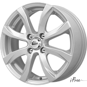 Диски iFree Дайс 6 х 15 4*114,3 Et: 40 Dia: 66.1 классический серебристый цвет