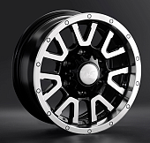 Диски LS wheels LS 1288 7 х 15 6*139,7 Et: 10 Dia: 106.1 черный полностью полированный