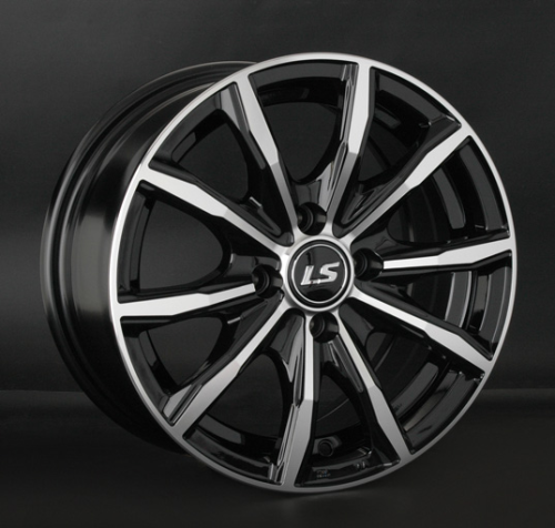 Диски LS wheels LS786 6 х 14 4*98 Et: 35 Dia: 58.6 черный полностью полированный