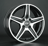 Диски LS wheels LS345 7 х 16 4*108 Et: 27 Dia: 65.1 черный полностью полированный