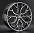 Диски LS wheels FlowForming RC61 9 х 21 5*120 Et: 40 Dia: 72.6 черный полностью полированный