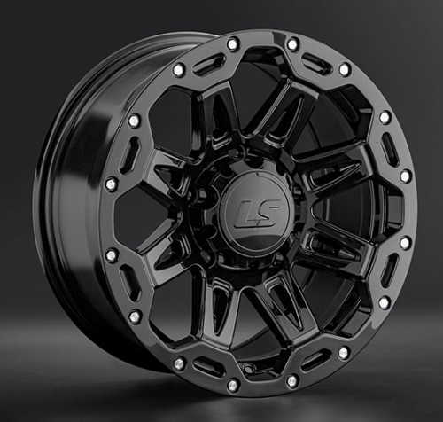 Диски LS wheels LS1346 9 х 17 5*150 Et: 30 Dia: 110.1 черный матовый