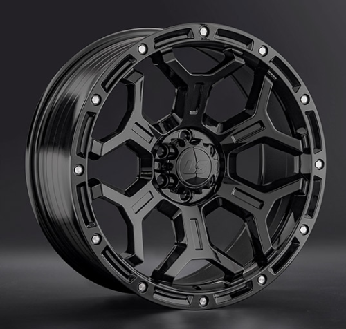 Диски LS wheels FlowForming RC68 9 х 17 6*139,7 Et: 15 Dia: 106.1 черный матовый