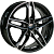 Диски AERO V2131 6.5 х 16 5*114,3 Et: 40 Dia: 66.1 черный с проточкой глянцевый
