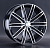 Диски LS wheels 848 6 х 14 4*100 Et: 40 Dia: 73.1 черный полностью полированный