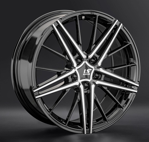 Диски LS wheels FlowForming RC76 8 х 18 5*108 Et: 36 Dia: 65.1 черный полностью полированный