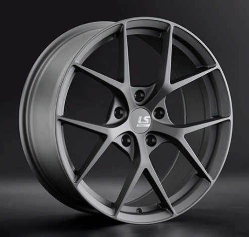Диски LS wheels FlowForming RC66 8.5 х 18 5*120 Et: 30 Dia: 72.6 серый матовый