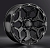 Диски LS wheels FlowForming RC68 9 х 17 6*139,7 Et: 15 Dia: 106.1 черный матовый