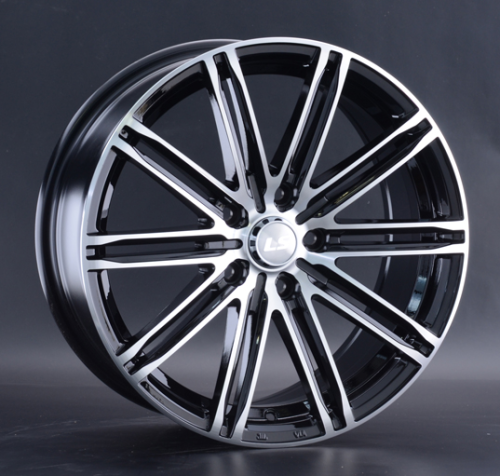 Диски LS wheels 848 6 х 14 4*98 Et: 35 Dia: 58.6 черный полностью полированный