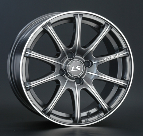 Диски LS wheels LS317 7 х 16 5*114,3 Et: 40 Dia: 73.1 серый с полировкой