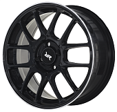 Диски RR CSSD2795 6 х 14 4*98 Et: 35 Dia: 58.6 черный с полированным ободом