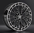 Диски LS wheels FlowForming RC97 8.5 х 20 5*108 Et: 30 Dia: 65.1 черный с полированным ободом