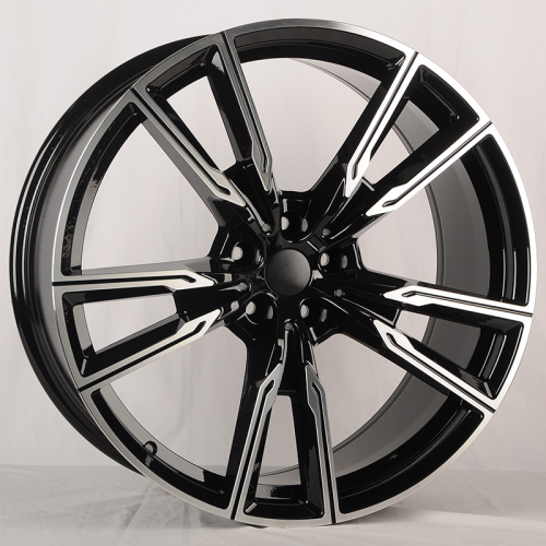 Диски RST R2105FF 10.5 х 21 5*112 Et: 43 Dia: 66.6 черный с проточкой глянцевый