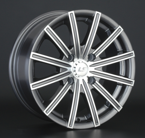 Диски LS wheels LS312 7.5 х 17 5*114,3 Et: 45 Dia: 73.1 серый с полировкой