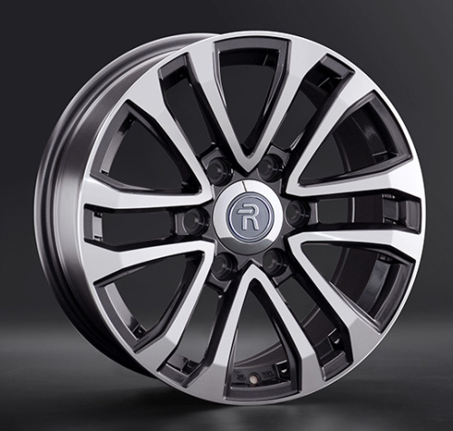 Диски Replay TY309 7.5 х 17 6*139,7 Et: 25 Dia: 106.1 серый с полировкой