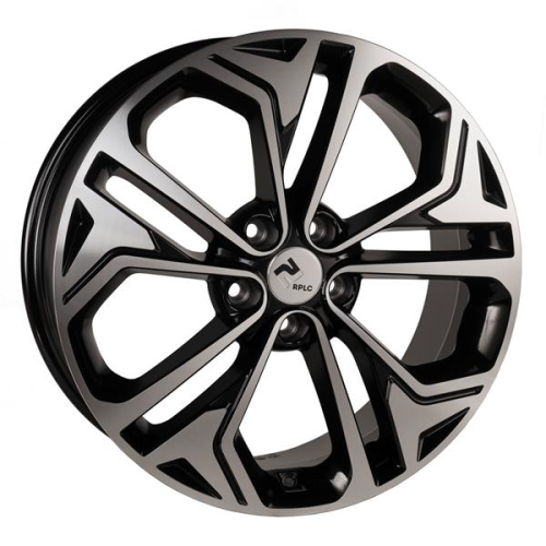 Диски RPLC HY91 8 х 19 5*114,3 Et: 51 Dia: 67.1 черный с проточкой глянцевый