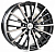Диски RST R178 7 х 18 5*114,3 Et: 40 Dia: 64.1 черный с проточкой глянцевый