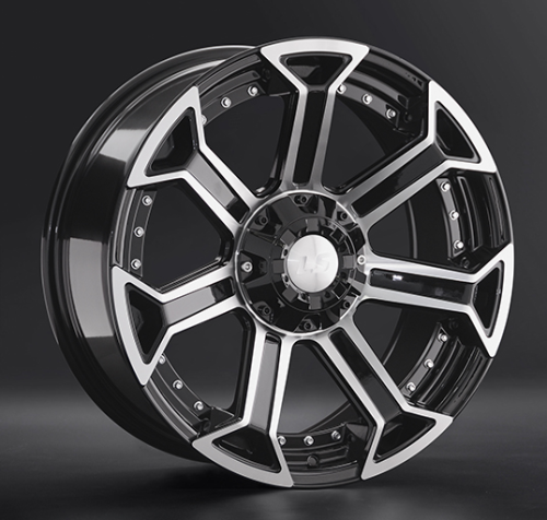 Диски LS wheels LS 1293 9 х 20 6*139,7 Et: 20 Dia: 106.1 черный полностью полированный