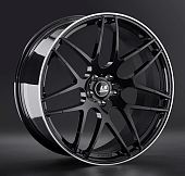 Диски LS Forged FG09 10 х 21 5*112 Et: 44 Dia: 66.6 черный с полированным ободом