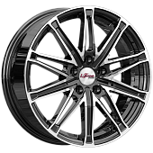 Диски iFree Виар 6.5 х 17 5*114,3 Et: 37 Dia: 66.6 черный с проточкой глянцевый