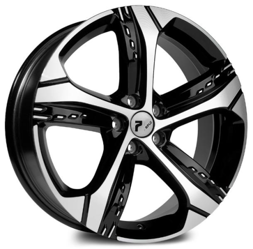 Диски RPLC Chr2 7 х 19 5*108 Et: 33 Dia: 60.1 черный с проточкой глянцевый