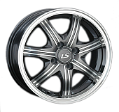 Диски LS wheels LS323 7 х 16 5*108 Et: 45 Dia: 73.1 серый с полировкой