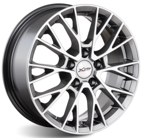 Диски X'trike X-135 6.5 х 16 5*114,3 Et: 40 Dia: 66.1 серый с полировкой