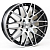 Диски RST R158 8 х 18 5*108 Et: 33 Dia: 65.1 черный с проточкой глянцевый